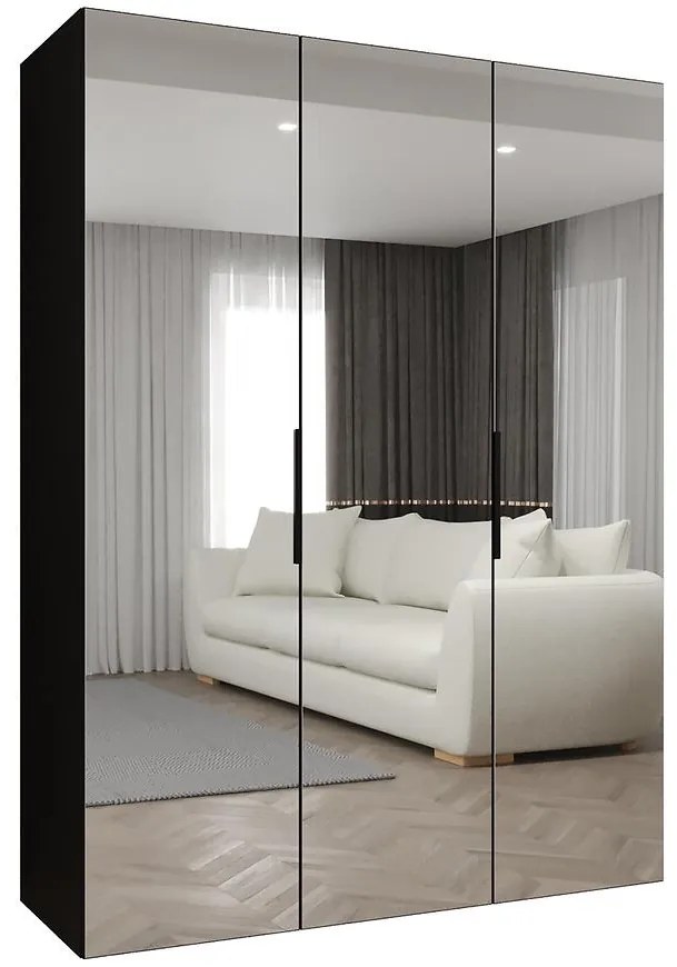 Skriňa Marbella III 150 čierna