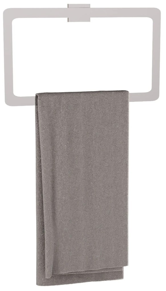 Rea Oste, prsteňový kúpeľňový vešiak na uterák, chrómová, REA-88070