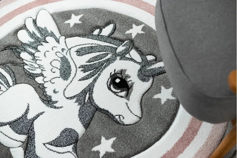 Dywany Łuszczów, Detský kusový koberec Petit Pony grey, 180x270, šedá, detská izba