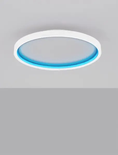 Moderné stropné svietidlo Chet RGB 39 s diaľkovým ovládaním