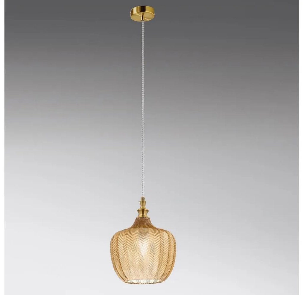 Gea Luce CLEOFE S/10 A - Luster na lanku CLEOFE 1xE27/60W/230V pr. 24 cm