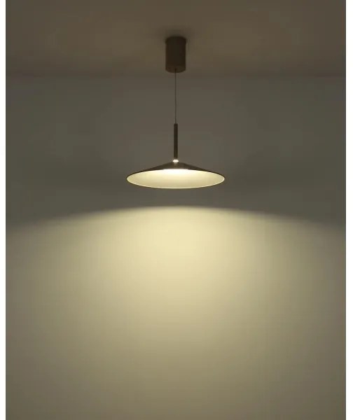 Globo 15635SA - LED luster na lanku LAMPONE LED/18W/230V 4000K krémová