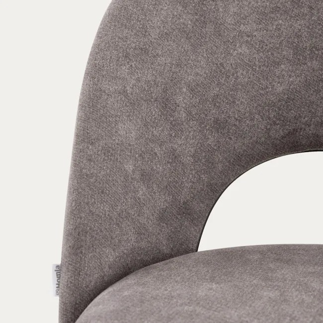 Jedálenská stolička TRIVIO sivá 767357