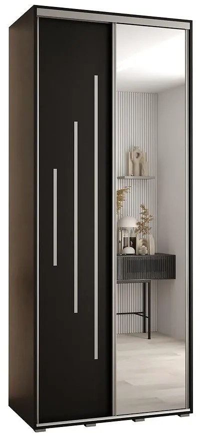 Skriňa 45 Canaris 13 100 čierna/silver