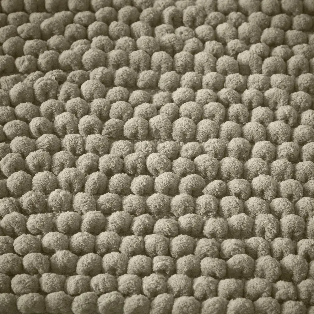 Zelená kúpeľňová predložka 50x80 cm Aspen Bobble – Bianca