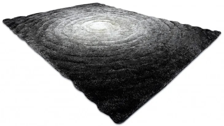 Dywany Łuszczów, Kusový koberec Flim 008-B2 Circles grey, 160x220, šedá, obývacia izba