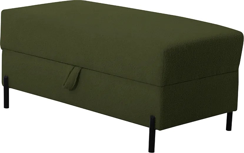 Podnožka TIMON 100 × 50 cm Zelená
