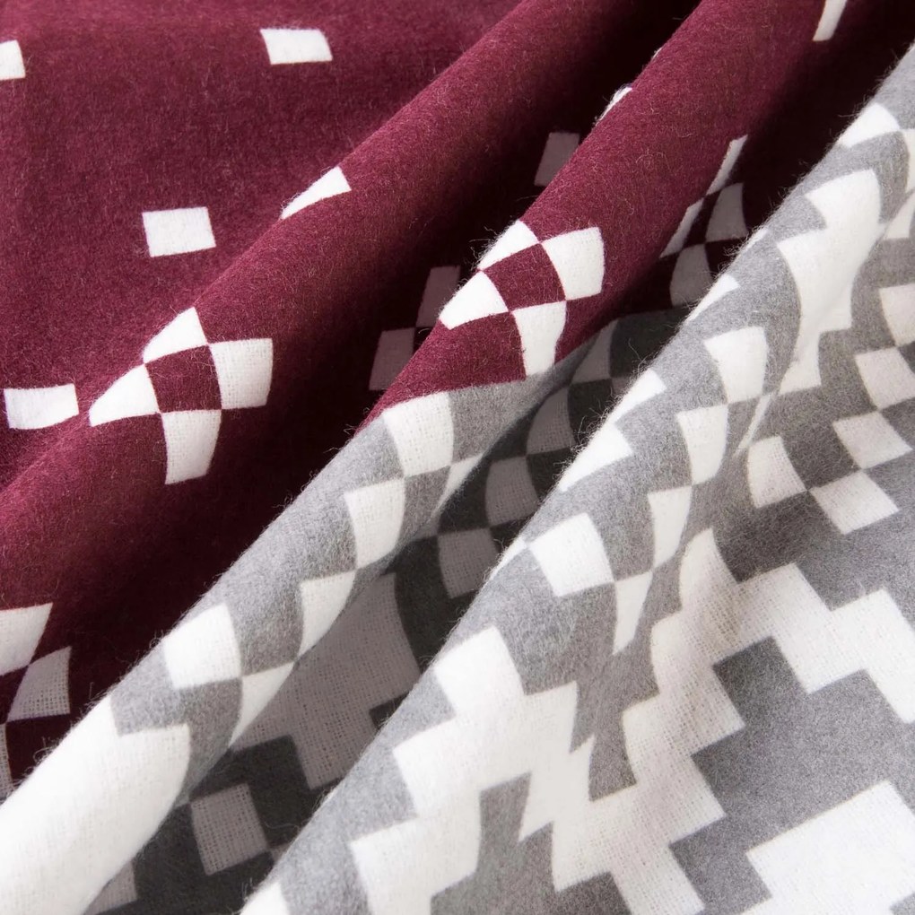 VIANOČNÉ FLANELOVÉ OBLIEČKY FLANELOVE 140X200 CM, 1KS 70X80 CM VZOROVANÉ