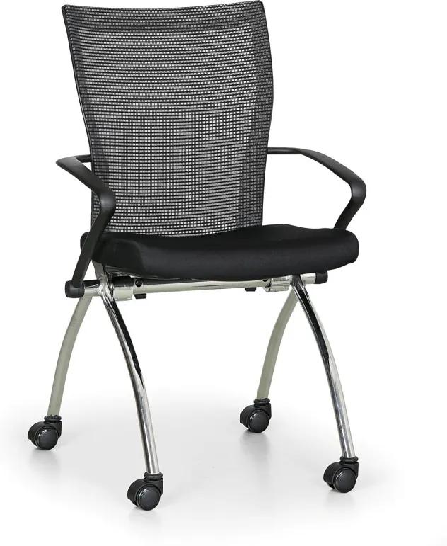 Konferenčná stolička Dynamic, čierna