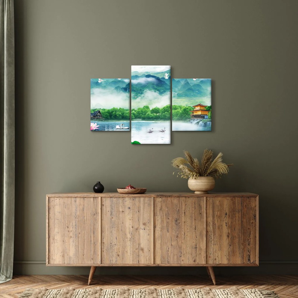Obraz - Snová krajina (90x60 cm)