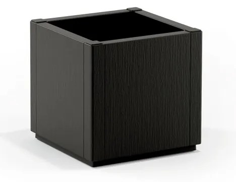 STEFANPLAST Kvetináč ETHICA obdĺžnikový, tmavo šedý