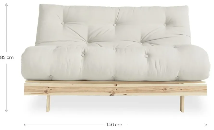 Variabilná pohovka Karup Design Roots Raw/Mocca