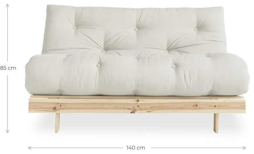 Variabilná pohovka Karup Design Roots White/Yellow