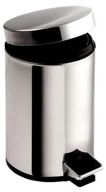 Aqualine - Odpadkový kôš SIMPLE LINE 20 l leštená nerez