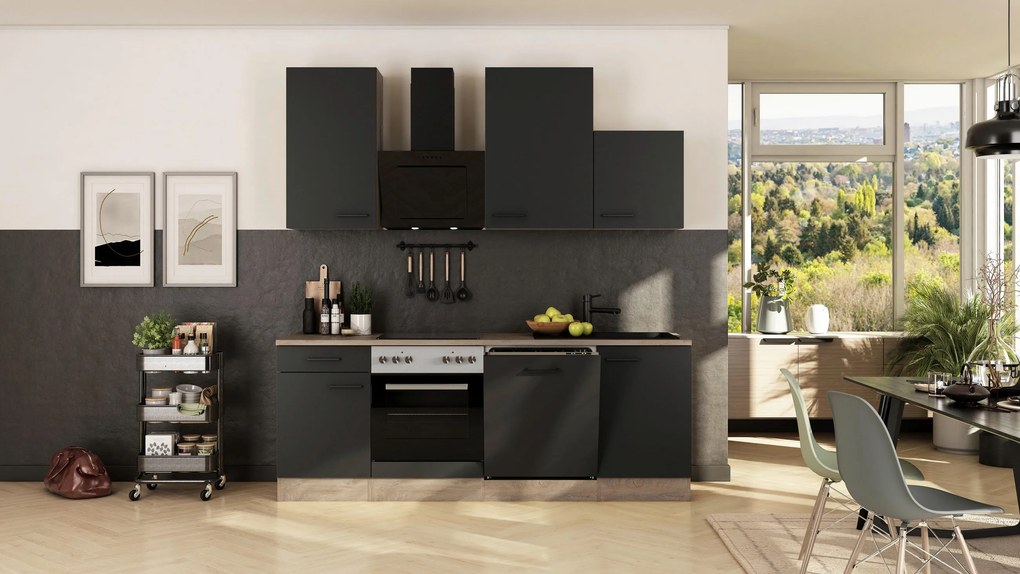 XXXLutz KUCHYNSKÝ BLOK 220 cm FlexWell - Online Only kuchyne - 002539009333