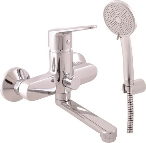 Vaňová batéria RAV Slezák VICTORIA so sprchovacím setom 150 mm chróm VI251.5/1