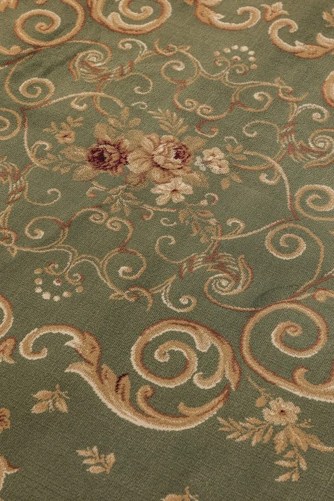 Kusový koberec Herat 105996 Olive Green, 160x235, zelená, chodba / predsieň, Hanse Home