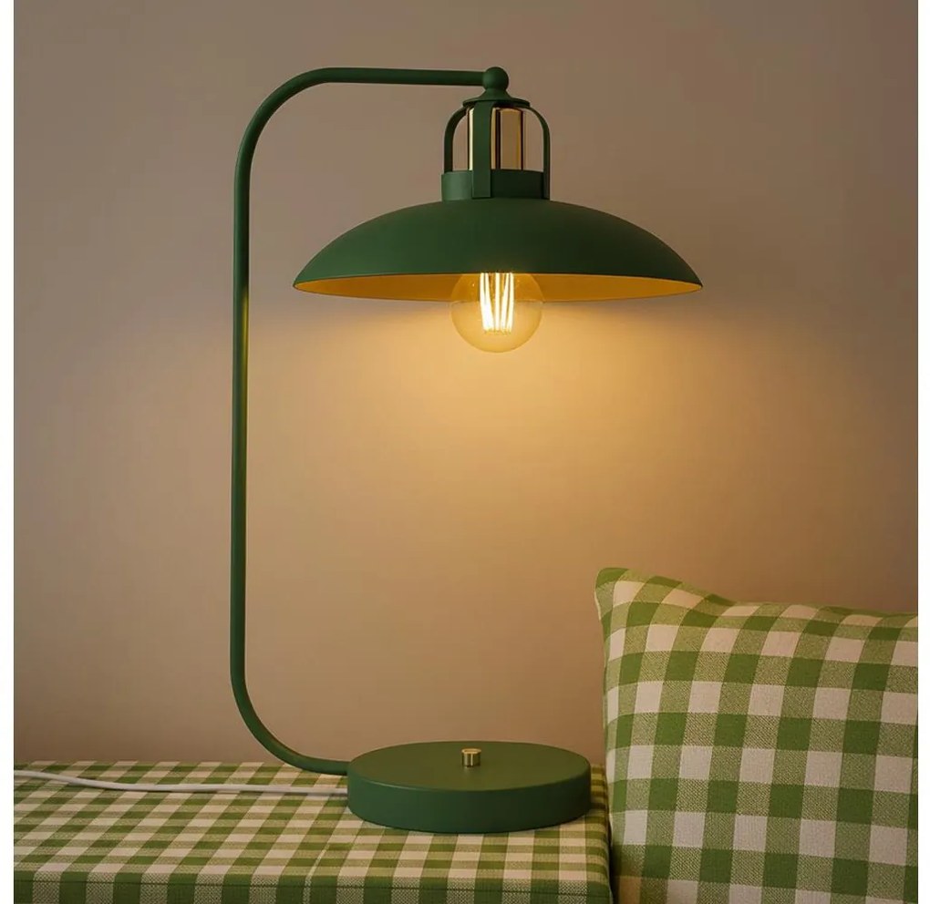 Brilagi - LED Stolná lampa FLAMENGO 1xE27/60W/230V zelená