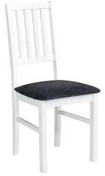 Jedálenská stolička NILO 7 Biela Tkanina 10B
