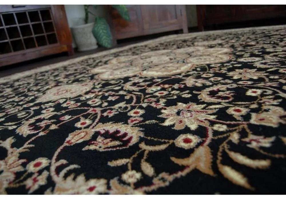 Kusový koberec Agas čierny 180x270cm