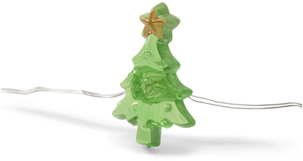 Svetelná reťaz s mikro LED, jedlička