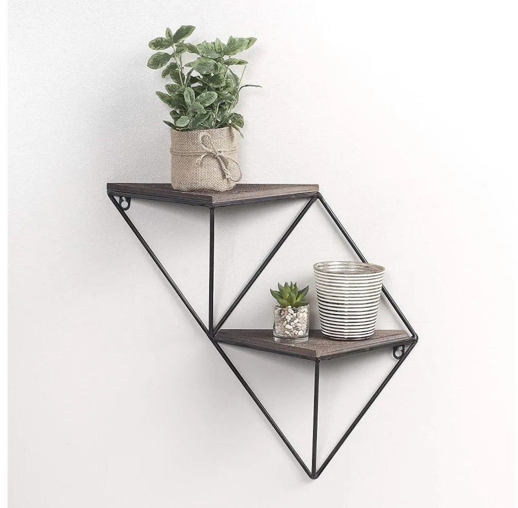 Nástenná polica 30x33 cm smrek