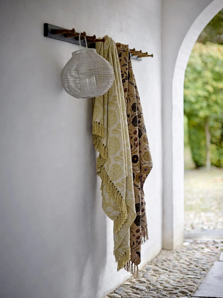 Bloomingville Prehoz z recyklovanej bavlny Pratello Yellow 130 × 160 cm