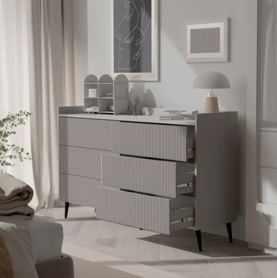 Dizajnová komoda CONNER kašmír 150 cm