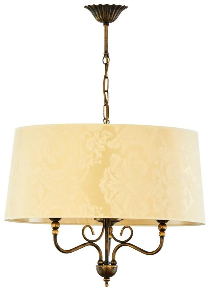 Jupiter 1749 - Luster na reťazi SOFIA 3xE27/60W/230V