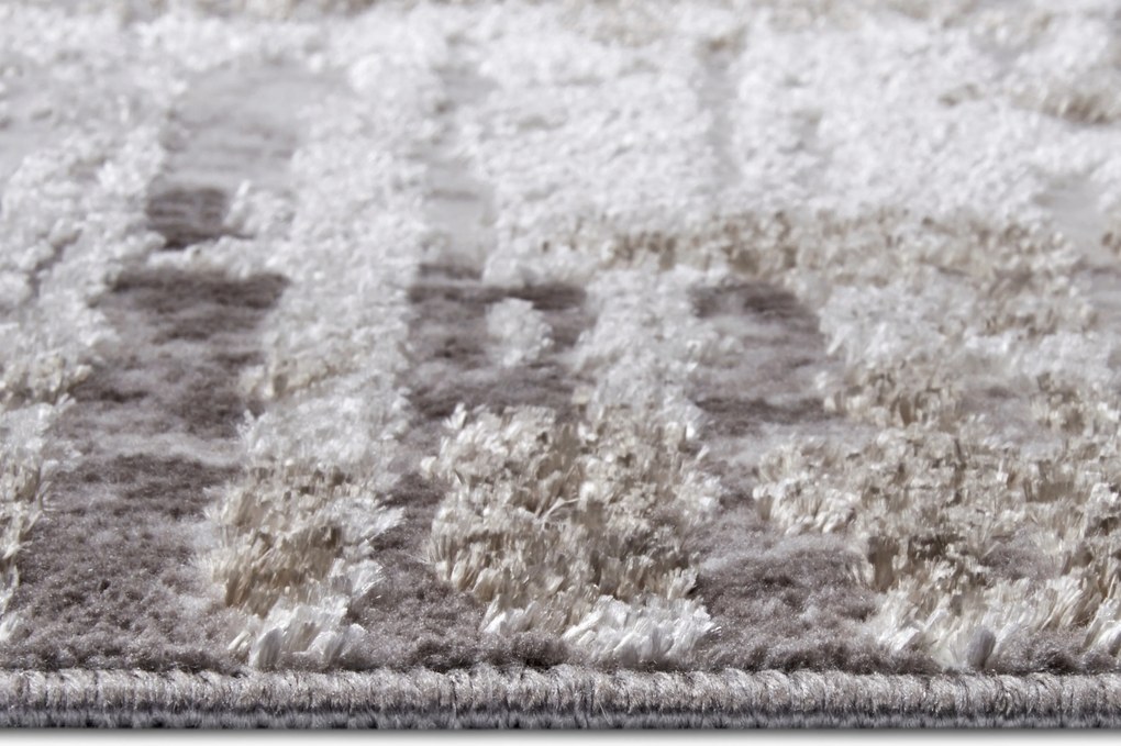Kusový koberec Shine 105925 Abstract Cream Grey, 120x170, šedá, obývacia izba, Hanse Home