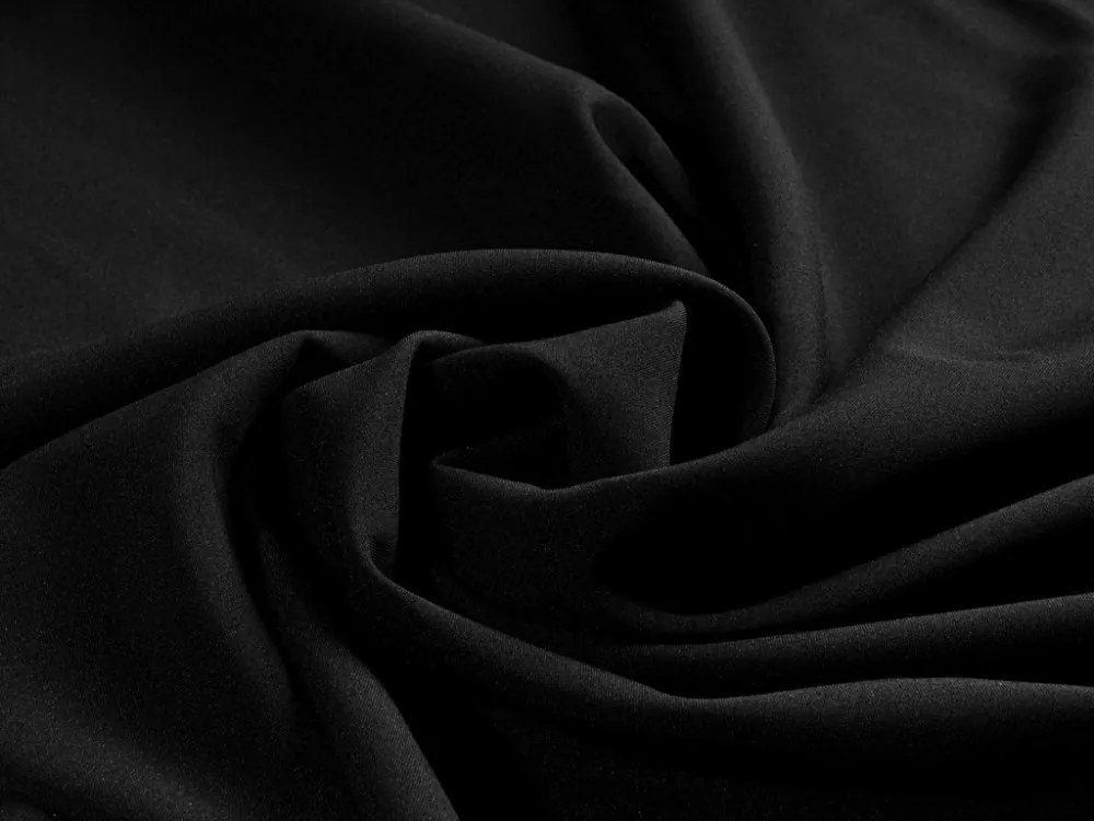 Biante Dekoračná obliečka na vankúš Rongo RG-014 Čierna 40 x 40 cm