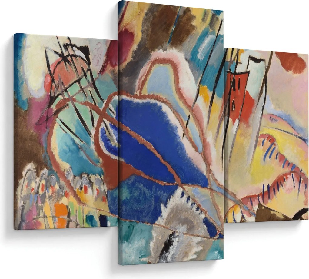 Obraz -  Vasily Kandinsky, Improvisation No. 30 (Cannons), reprodukcia (90x60 cm)