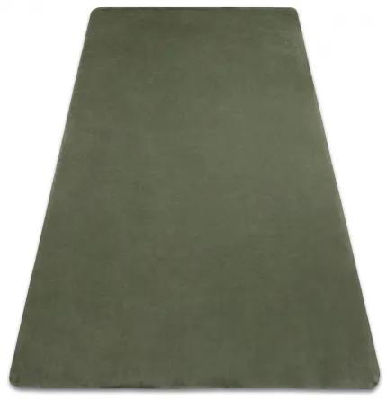 Koberec prateľný POSH Shaggy, plyšový, Hrubý, protišmykový, zelená Veľkosť: 120x160 cm