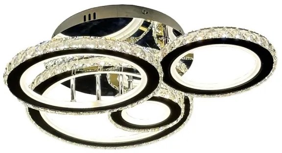 LED Stmievateľný prisadený luster LED/120W/230V 3000-6500K + diaľkové ovládanie