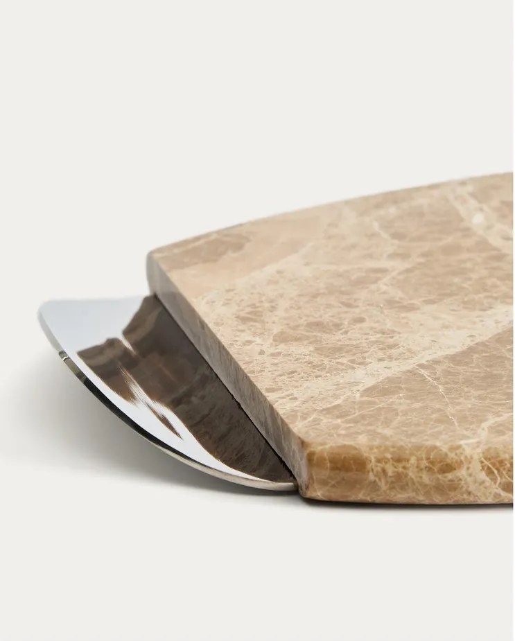 Servírovacia mramorová doštička 39,5 x 21 cm Adoma – Kave Home