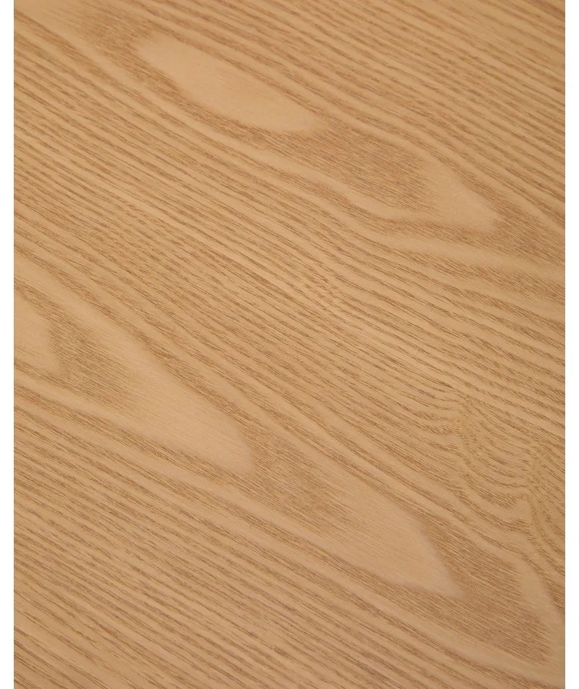 Jedálenský stôl v dekore jaseňa 100x100 cm Indara – Kave Home