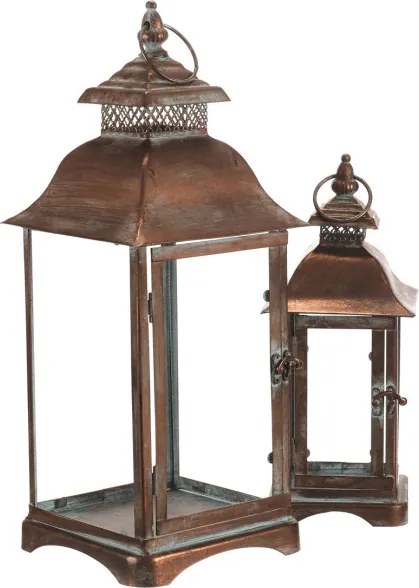 Set dvoch lampášov medený FUP577 (2 ks)