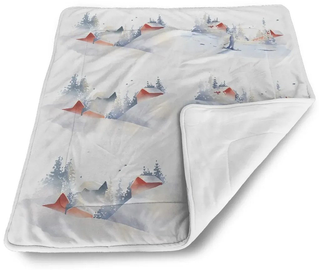 Sablio Deka pre bábätko Zimná pohoda - 80x100 cm