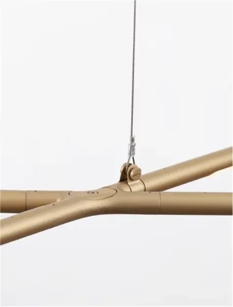 LED luster Raccio 115 zlaté