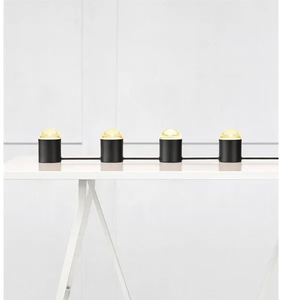 Markslöjd 107203 - Krištáľová stolná lampa JINX 4xGU10/6W/230V