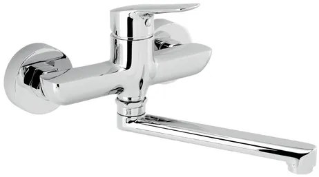 Drezová - umývadlová batéria Novaservis Metalia 54 s otočným ramienkom 150 mm chróm 54076,0E