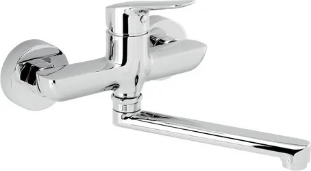 Novaservis Metalia 54 drezová - umývadlová batéria s otočným ramienkom 150 mm chróm 54076,0e 54076.0E