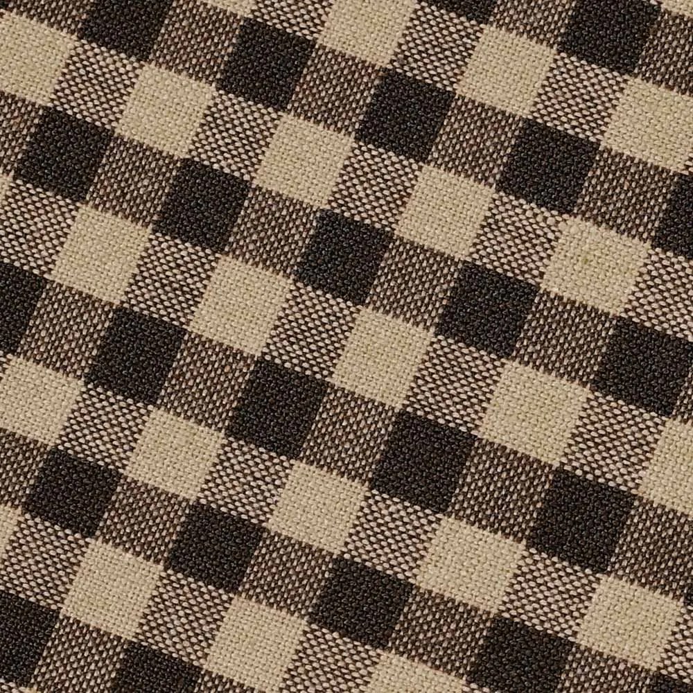 Biante Kuchynská bavlnená utierka Olivia OL-019 Hnedo-béžová kocka malá