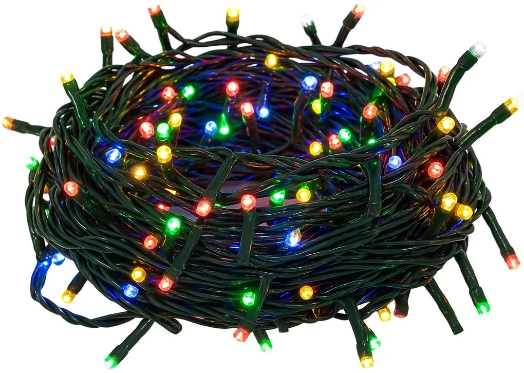 Vianočné svetielka vonkajšie FLASH multicolor 500 LED