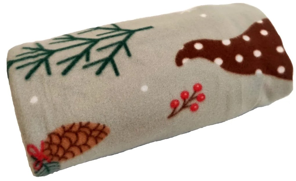 Deka Fleece Vianočná Škriatok 150x200cm