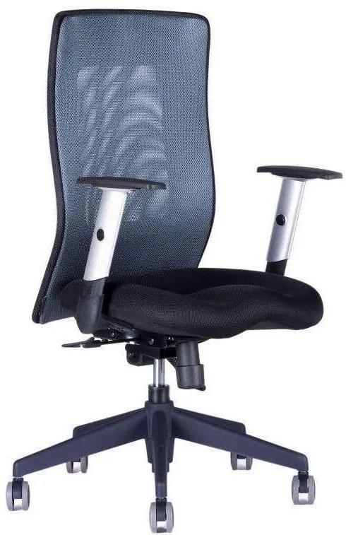 OFFICE PRO Kancelárska stolička CALYPSO GRAND BP antracit šedá