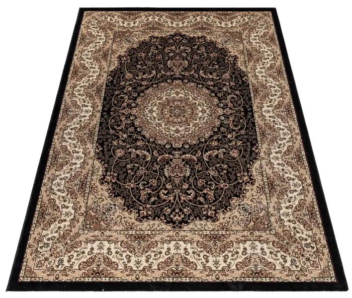 Ayyildiz Kusový koberec KASHMIR 2606, Čierna Rozmer koberca: 200 x 290 cm