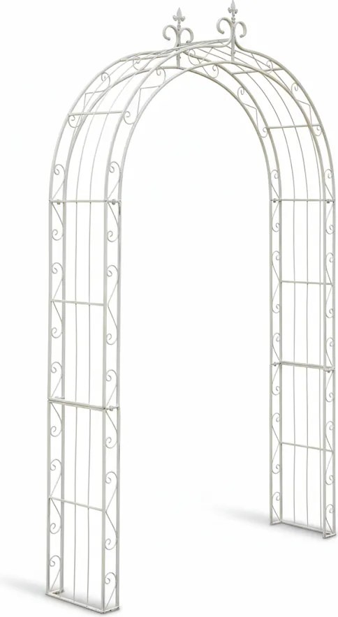 Oblúk na ruže Shines - Biela antik