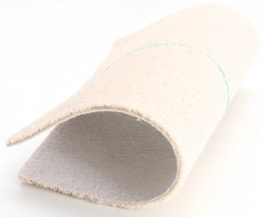 Betap, Koberec metráž Dynasty 60, na mieru, šíře 4m, biela, filc, obývacia izba