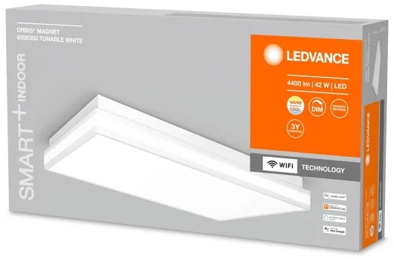Ledvance - LED Stmievateľné stropné svietidlo SMART+ MAGNET LED/42W/230V Wi-Fi